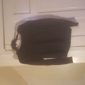 dark gray thin sweater size large